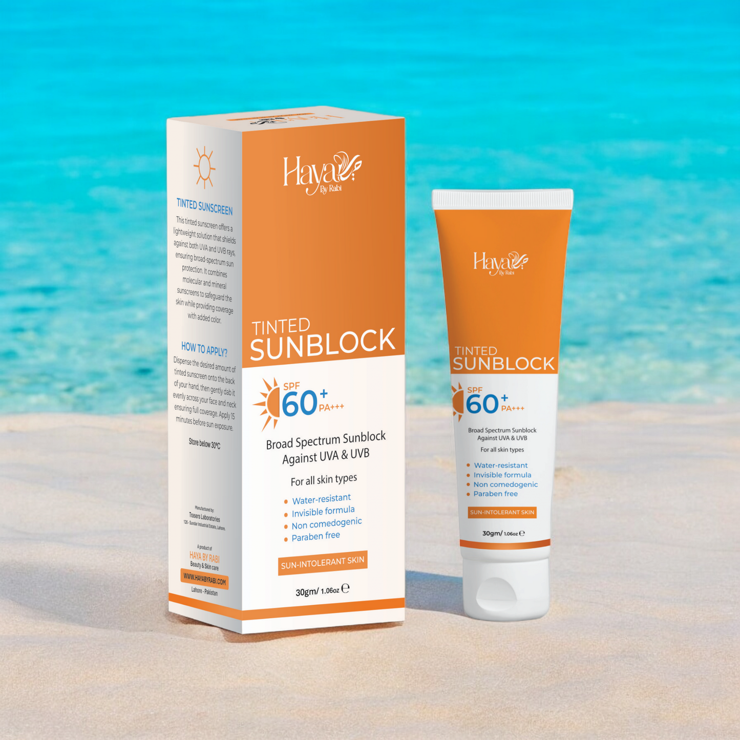 Tinted Sunblock - Broad Spectrum Protection